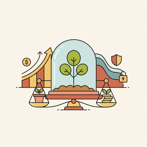 Illustrative representation of microeconomic capital deployment strategies ensuring post-secondary asset preservation and long-term wealth growth.